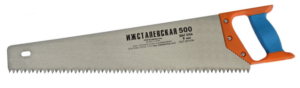 Ножовка по дереву 500 мм, шаг зуба 8 мм, с двухкомпонентной рукояткой, серия 