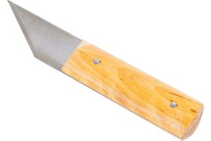 Нож сапожный 180 мм деревянная ручка