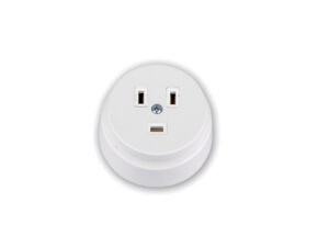 Розетка силовая РА32-072 BYLECTRICA (1-ая к электроплите (открытая, с/з) белая для В32-071)