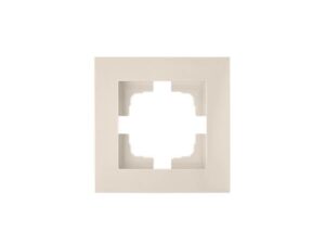 Рамка 1-местная бежевая, Стиль новый, Bylectrica (ЮЛИГ.735212.551беж) (BYLECTRICA)