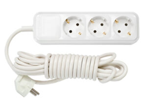 Удлинитель бытовой 3,5м (3 роз., 3.7кВт, с/з, ПВС 3х1,5) BYLECTRICA (Макс. мощность - 3700 Вт, ток - 16А) (У16-3213.5м)
