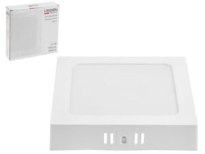 Светильник светодиодный накладной квадрат 12 Вт 4000К, IP44 SFS-S LEIDEN ELECTRIC (173*173 мм) (807011)