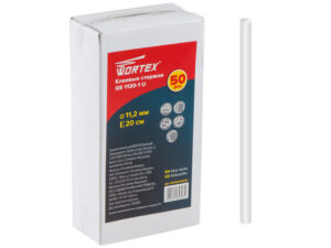 Клеевые стержни Wortex GS 1120-1 U  (PVC универсальный, 11,2*200мм, 50шт, коробка) (PVC универсальный) (GS11201U0025) (WORTEX)