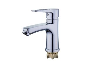 Смеситель для умывальника D35-C, серия 400 ECONOCE (Короткий монолитный излив) (EC0400)