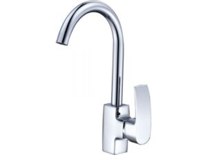 Смеситель для кухни D35-A, серия 270, ECONOCE (Поворотный J-излив) (EC0274)