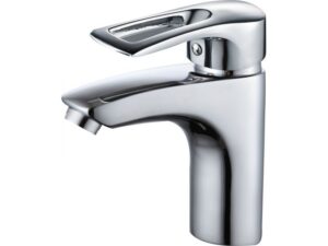 Смеситель для умывальника D40-A, серия 320, ECONOCE (Короткий монолитный излив) (EC0320)