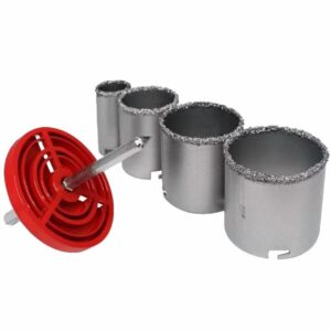 Набор коронок по керамической плитке 33, 53, 67, 73, Vertextools