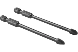 Набор бит Impact Torsion PH2 x 90, 2 шт, Vertextools