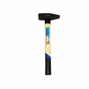 Молоток слесарный, 100 гр, квадратный боек, деревянная рукоятка FSC, Vertextools