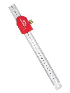 Линейка разметочная Vertextools profi для деревообработки, 300 х 25 мм Inox + AL толщина 1.7 мм, Vertextools Profi