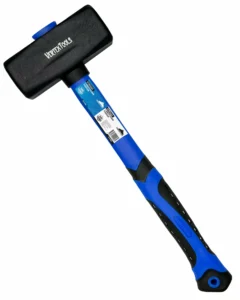 Кувалда, 1000 гр, фибергласовая обрезиненная рукоятка, Vertextools