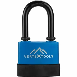 Замок навесной всепогодный, 70 мм, удлиненная дужка, Vertextools