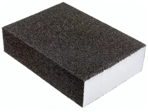 Губка абразивная шлифовальная 100 х 68 х 42 х 26 мм р100, Vertextools