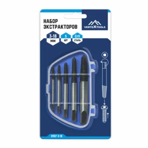 Набор экстракторов 3-18 мм, Vertextools