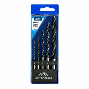Набор сверл по дереву 5 предмет, Vertextools