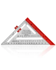Угольник многофункциональный 6 в 1, Inox + ABS + магнит, толщина 2.0 мм, Vertextools Profi